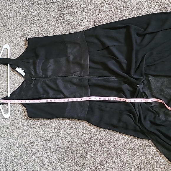 STUNNING NWT BCBG SHEER SATIN MAXI DRESS FRONT ZIPPER MINI SKIRT - Picture 13 of 15